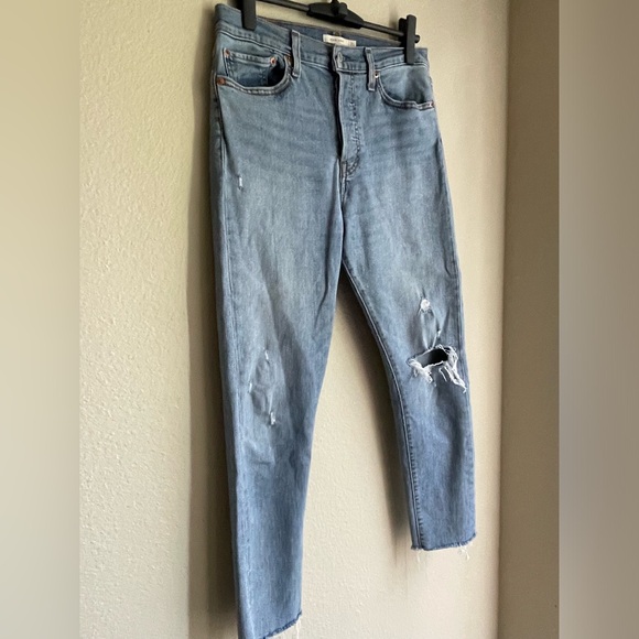 Levi’s Wedgie Skinny Buttonfly Jeans Size 31 - Picture 2 of 5
